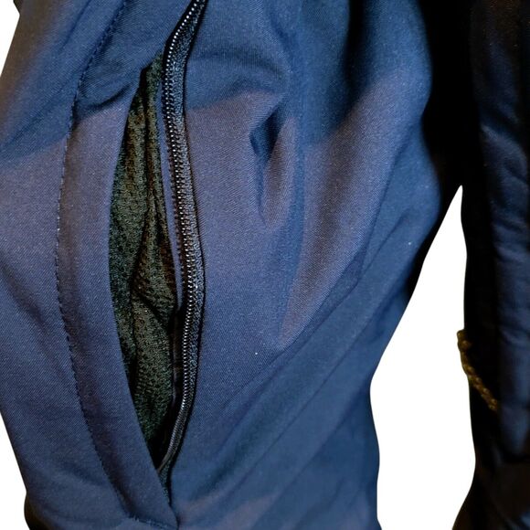 Eddie Bauer Ski Bibs Insulated Womens Large Navy Blue Waterproof Powder Search - Picture 10 of 15